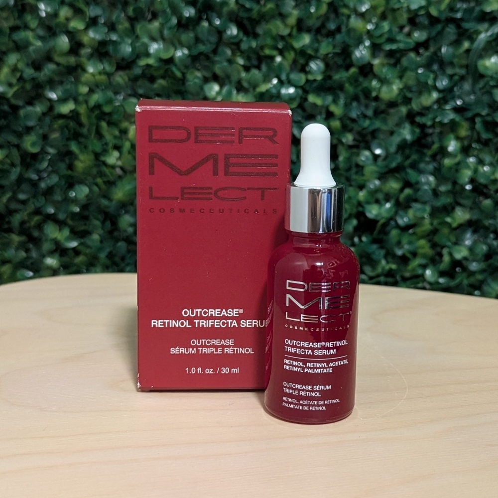 Dermelect Outcrease Retinol Trifecta Serum, 1 fl oz / 30ml NIB